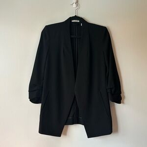 Aritzia Power Hip Blazer - Black, size 2